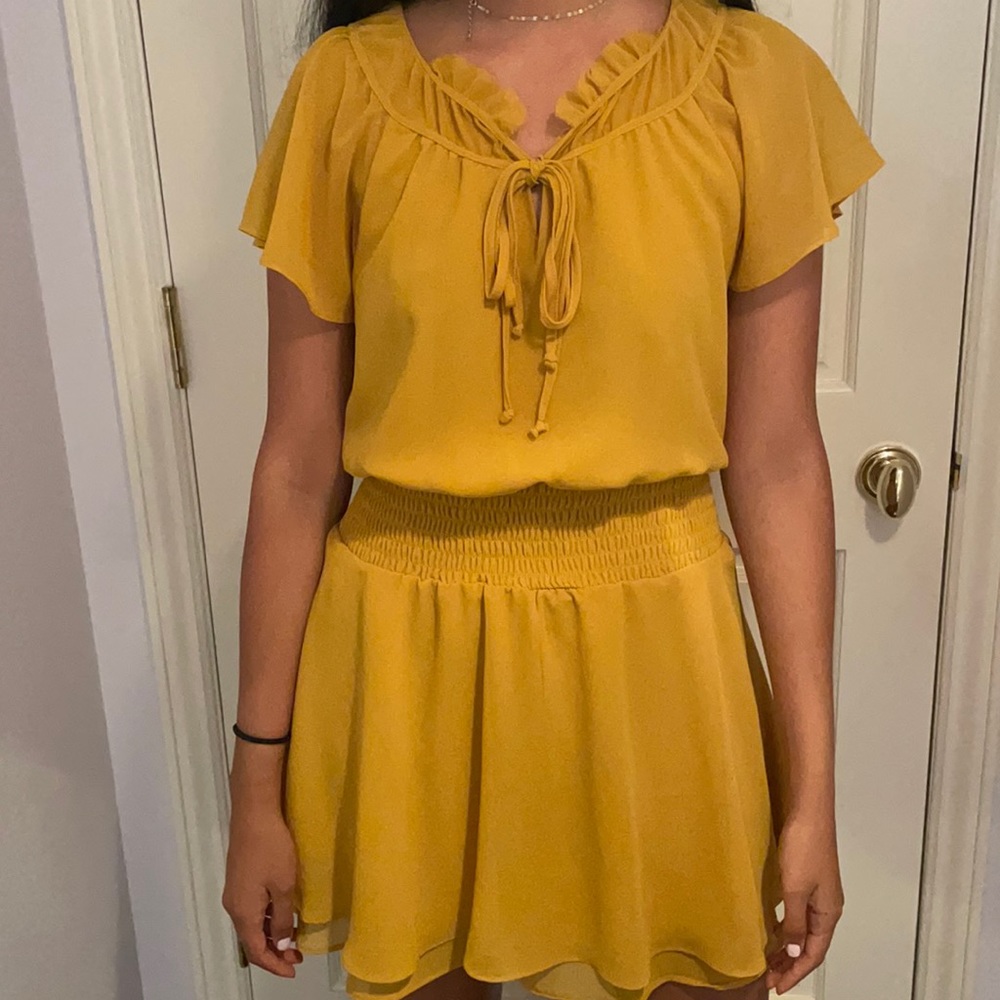 BCBG Generation Yellow Dress